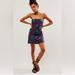 Free People Dresses | Free People Sonja Floral Strapless Tube Dress | Color: Purple | Size: L