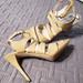 Michael Kors Shoes | Michael Kors Strappy Heels - Sz 10 | Color: Tan | Size: 10