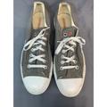 Converse Shoes | Converse Shoes Mens Size 9 Women’s 11 No Lace Raw Edge Ct All Star Slip-On Grey | Color: Gray | Size: 9