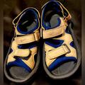 Nike Shoes | Nike Air Chunky Strap Sandal Golf/Hiking Shoes, Size 6 | Color: Blue/Cream | Size: 6