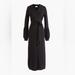 J. Crew Dresses | Jcrew Jersey Long-Sleeve Maxi Dress Size S | Color: Black | Size: S