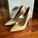 Jessica Simpson Shoes | Brand New Jessica Simpson Paryn Sand Dune Patent Size 5 Pumps | Color: Cream/Tan | Size: 5