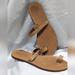 Madewell Shoes | Madewell The Boardwalk Bare Slide Sandal In Vintage Canvas Size 9 | Color: Tan | Size: 9