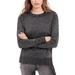 Michael Kors Tops | Michael Kors Women's Metallic Tie-Sleeve Sweater Black Size Medium | Color: Black/Silver | Size: M