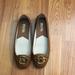 Michael Kors Shoes | Mk Flats | Color: Silver/White | Size: 7