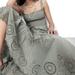 Zara Dresses | Blogger Favorite Zara Smocked Eyelet Openwork Embroidered Midi Dress Medium M | Color: Green | Size: M