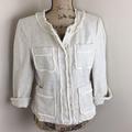 Michael Kors Jackets & Coats | Michael Kors Cream Tweed Blazer | Color: Cream/Tan | Size: 8