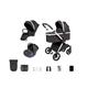Insevio Dolphin 9 Piece 3in1 Travel System (Black Pearl)