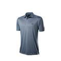 Wilson Staff Herren Golf-Poloshirt, WILSON STAFF STRIPE POLO, Polyester, Hellblau, Gr. XL, WGA700730XL