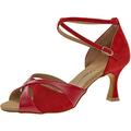 Diamant TANZSCHUHMANUFAKTUR Damen 141-087-389 Tanzschuh, Rot, 38 2/3 EU