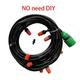 MWPO 1 Set 10m Automatic Misting Nozzle Kits Garden Greenhouse Patio Cooling System Watering Sprayer Sprinkler with 4/7mm Hose (color : Need DIY)