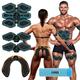 Lovcoyo ABS Trainer Muscle Stimulator, EMS Muscle Stimulator Machine, 6 Modes & 19 Intensities, USB Rechargeable Tactical X Abs Stimulator Full Body Ab/Arm/Hip Trainer