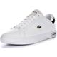 Lacoste Powercourt WHB Men's Leather Trainers (White Black, UK 7)