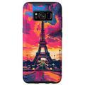 Hülle für Galaxy S8 Eiffelturm Eiffelturm Paris Frankreich Wahrzeichen