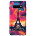 Hülle für Galaxy S10+ Eiffelturm Eiffelturm Paris Frankreich Wahrzeichen