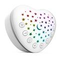 BEREST A13 White Noise Machine & Baby Sleep Soother with 15 Soothing Sounds & Projector Star Night Light, Cry Sensor, Rechargeable Lithium Battery, Portable for Baby, Toddlers (Charger not Included)