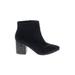 Lane Bryant Ankle Boots: Black Shoes - Women's Size 11 Plus