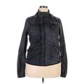 Nike Windbreaker Jacket: Black Jackets & Outerwear - Women's Size X-Large