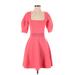 Ted Baker London Casual Dress - Mini: Pink Dresses - Women's Size 6