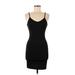 ASTR The Label Casual Dress - Mini: Black Solid Dresses - Women's Size Medium