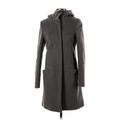 Babaton Wool Coat: Knee Length Gray Jackets & Outerwear - Women's Size Small