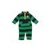 Carter's Long Sleeve Outfit: Green Stripes Bottoms - Size 6 Month