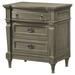 Canora Grey Stoyka Nightstand Wood in Brown/Gray | 30.5 H x 28 W x 18.75 D in | Wayfair CE9C99C9D6364704947E62EAEFF2FBDD