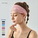 Haarband Schweiß absorbierende Seide Schal Sommer Yoga Fitness Stirnband Sommer Mädchen Sport Laufen