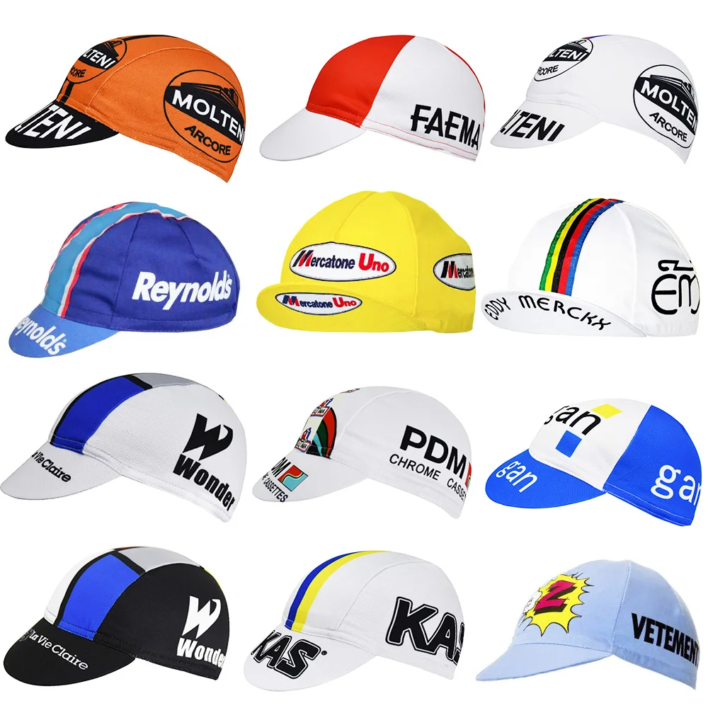 Chapeau de cyclisme rétro, casquettes de vélo pour hommes et femmes, séchage rapide, respirant, sport en plein air, unisexe