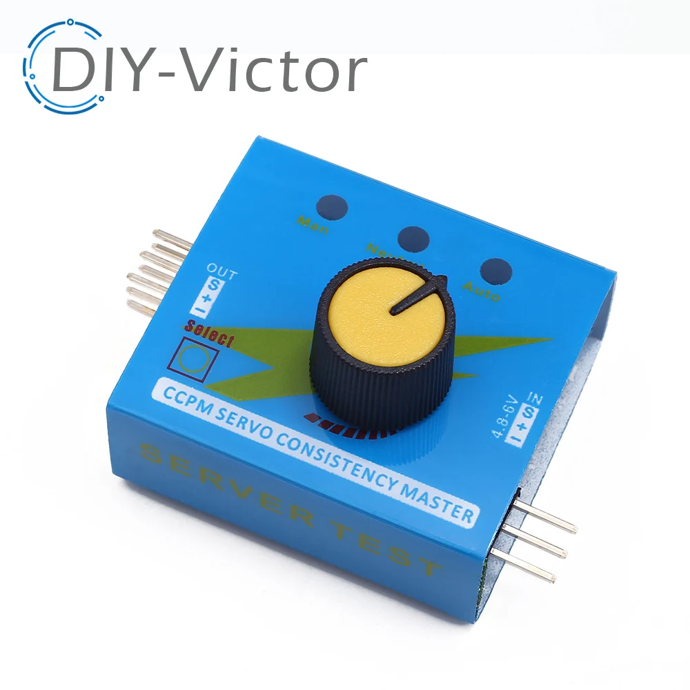 Multi-Servo-Tester 3ch Ecs Konsistenz Geschwindigkeit regler Leistungs kanäle ccpm Meter Image