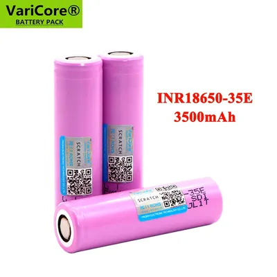 VariCore Original INR18650-35E 3.7V 3500mAh Max 13A Décharge Puissance Batterie Pour Mobile
