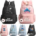 CAN o-Sac à dos Stitch pour fille et garçon sac à dos décontracté pour enfants sacs d'école Disney