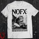 NOFX-T-Shirt Manches sulf Punk In Lomblic Festival Rock How Did The Cat Get So Fat