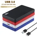 Boîtier de disque dur externe SATA HDD SSD USB 3.0 à 2.5 pouces 5Gbps pour PC ordinateur