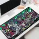 Große Deskpad Anime E-Evangelions Lock Edge Spiel matte Natur kautschuk Mouse pad xxl Spiel