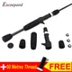 Exceepand Casting Fishing Rod Handle Black EVA Foam Split Pole Grips Replacement Parts for Fishing