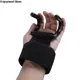 Unisex Adjustable Strong Steel Hook Grips Straps Weight Lifting Strength Training Gym Fitness Black