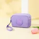 Three Layers Zipper Coin Bags Women Mini Wallets Phone Pouch Waterproof Nylon Purse Female Girls