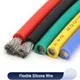 1/5/10m Cavo In Silicone Morbido Batteria Per Auto Cablaggio Automotive 30 28 26 24 22 20 18 16 14 12 10 8 6AWG Cavo Elettrico resistente al calore