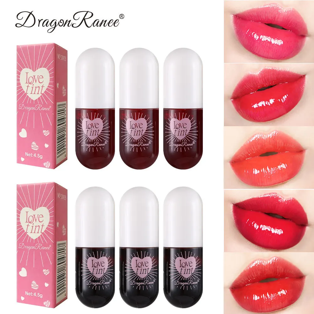 Tinta per Labbra Liquida, Lucidalabbra Carino Impermeabile Non Appiccicoso, Rossetto Liquido Disponibile in 6 Colori