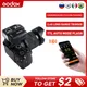 Godox X1T-F/O Flash Transmitter 1/8000s HHS TTL Wireless 2.4G Flash Trigger For Fuji Olympus + X1R