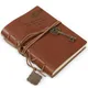 Classic Retro Vintage Style PU Cover String Key Bound Blank Notebook Notepad Travel Journal Diary