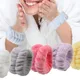 2PCS Reusable Spa Wrist Washband Soft Microfiber Towel Wristbands For Washing Face Women Girl Yoga