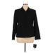Sag Harbor Blazer Jacket: Black Solid Jackets & Outerwear - Women's Size 16