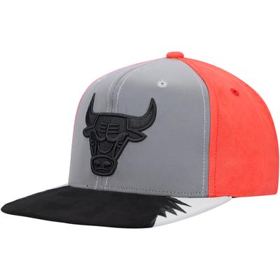 Mitchell & Ness Chicago Bulls Day 5 Snapback-Mütze für Herren, Grau/Rot Image
