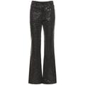 Sequined Twill Pants - Black - ROTATE BIRGER CHRISTENSEN Pants