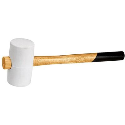 Gummi-Komp.Hammer farblos54mm flach/flach - Fortis Image