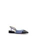 Rio Slingback Pointy Cap Toe Flat