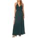 Parker Slit A-line Gown