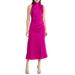 Robbia Sleeveless Turtleneck Midi Dress